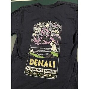 Denali Alaska National Park And Preserve Short Sleeve T-Shirt XS Nature Outdoors